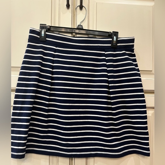 Tommy Hilfiger Dresses & Skirts - Tommy Hilfiger Blue and White A-Line Mini Skirt Casual